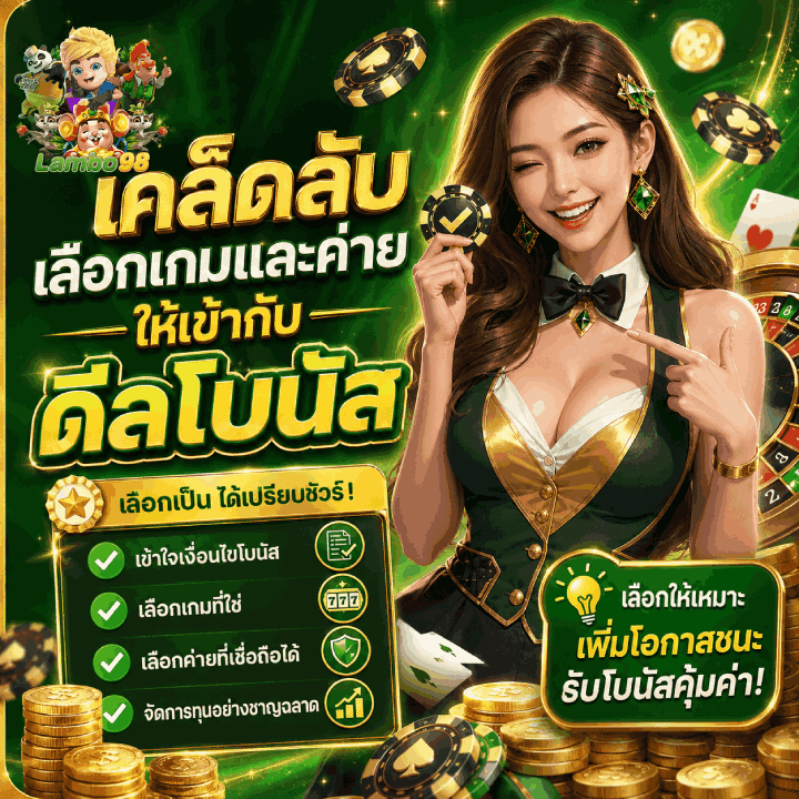 เคล็ดลับเลือกเกม