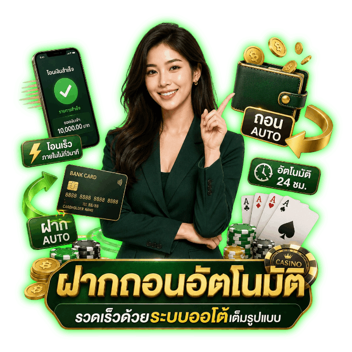 คาสิโนฝากถอนอัตโนมัติ