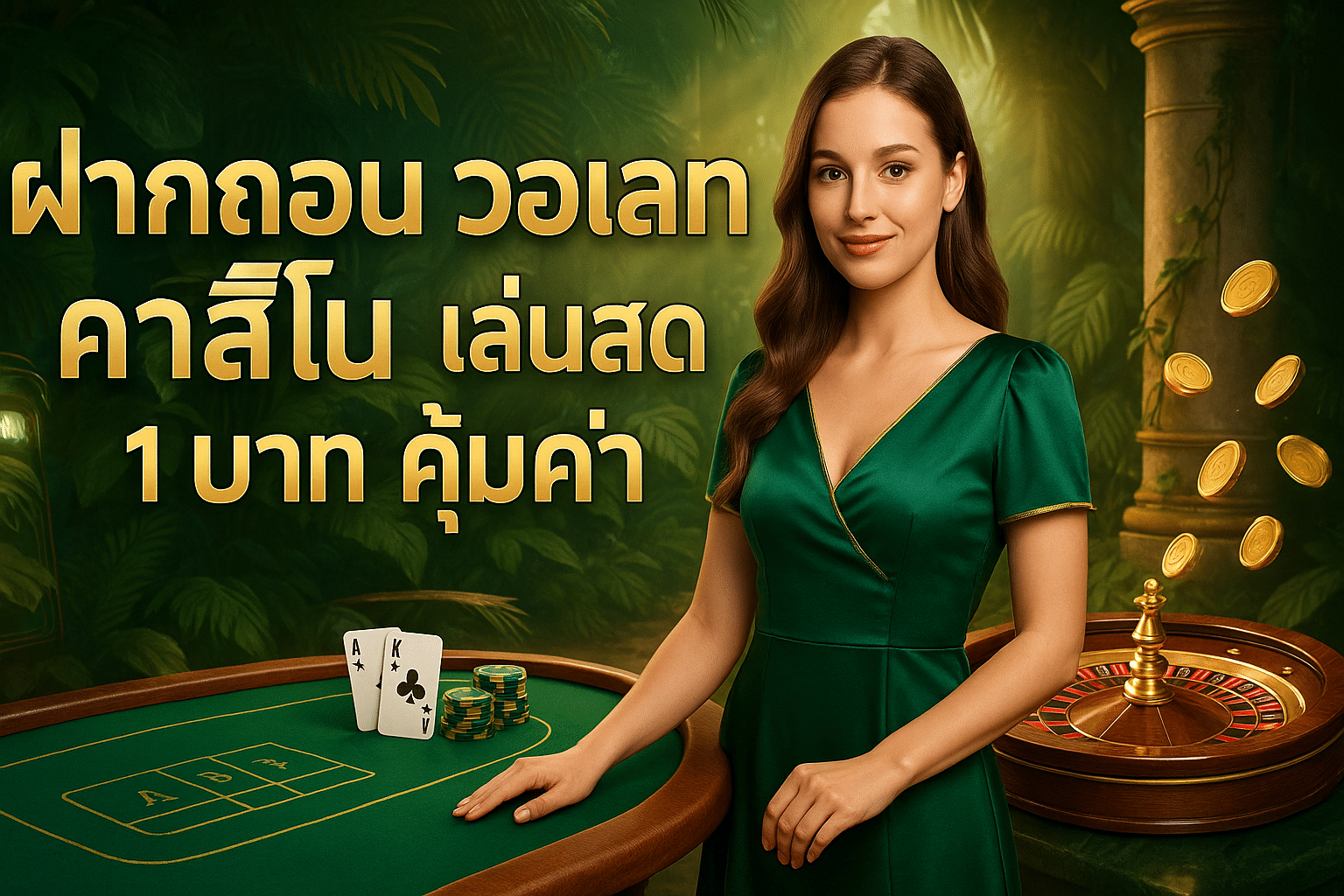 ฝากถอน วอเลท คาสิโน
